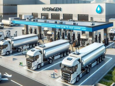 RHeaDHy - Visual of a H2 refuelling station dedicated for heavy duty vehicles