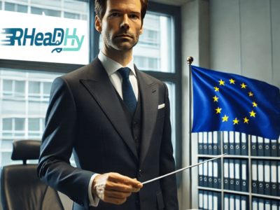 RHeaDHy band master in a EU office